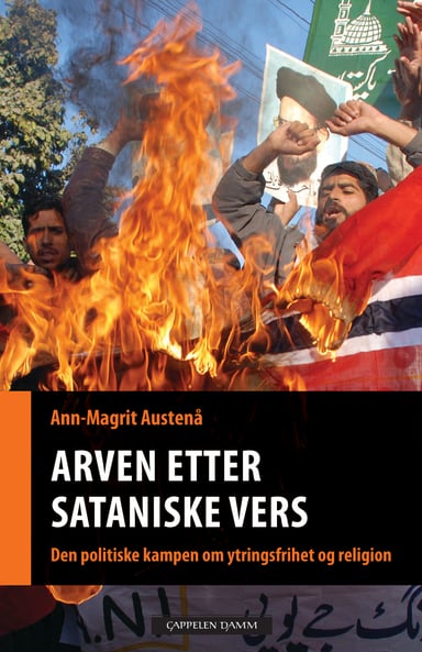 Omslag av "Arven etter Sataniske vers"