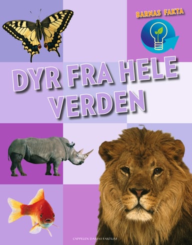 Omslag av "Dyr fra hele verden"