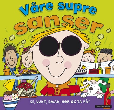Omslag av "Våre supre sanser"