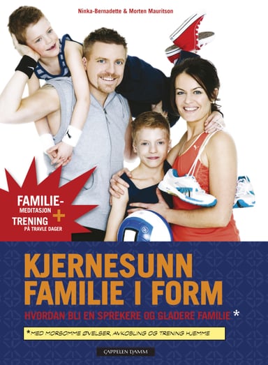 Omslag av "Kjernesunn familie i form"