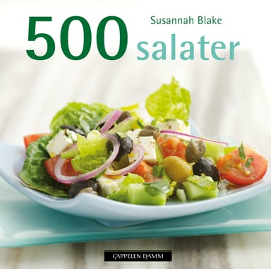 Omslag av "500 salater"