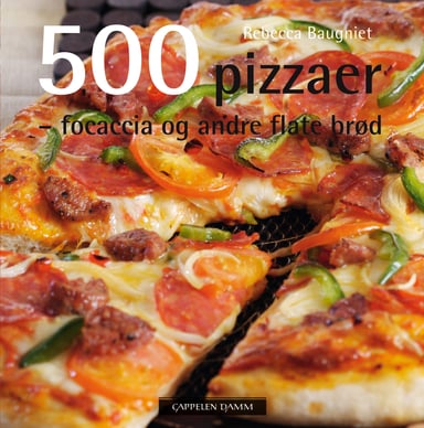Omslag av "500 pizzaer"