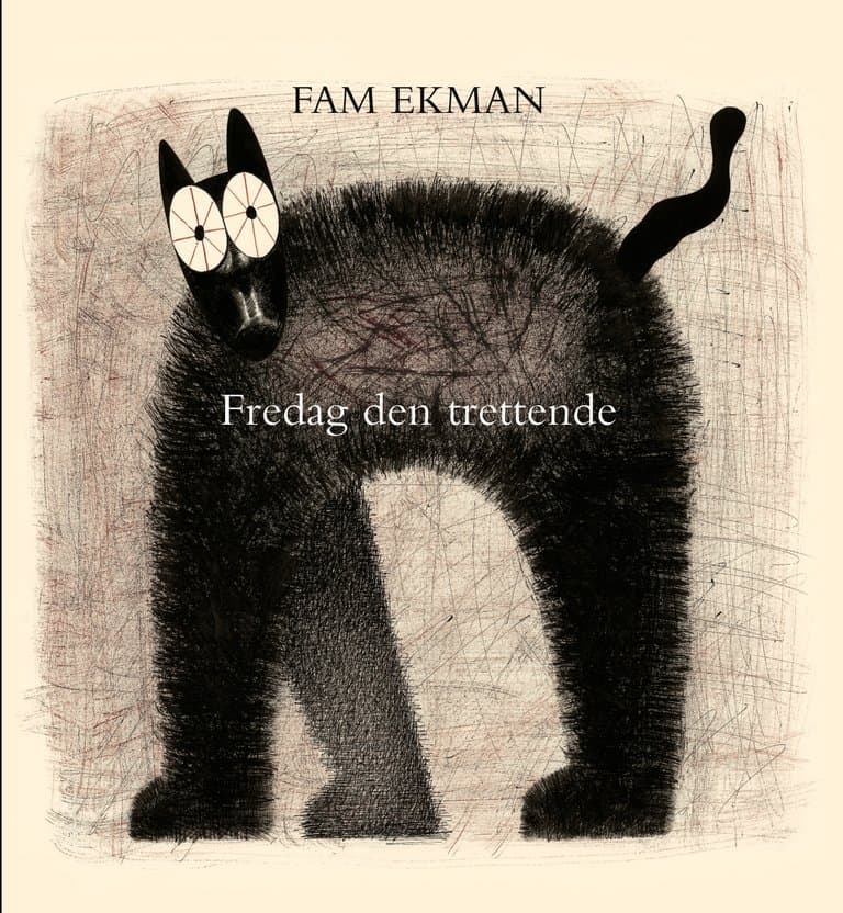 Omslag Fredag den trettende av Fam Ekman (Innbundet)