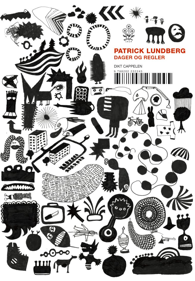 Omslag Dager og regler av Patrick Lundberg (Heftet)