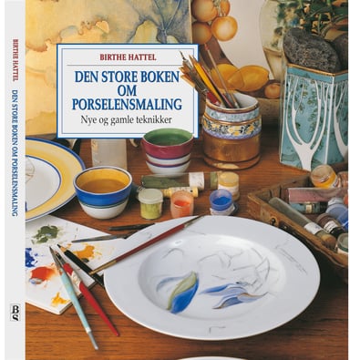 Omslag av "Den store boken om porselensmaling"