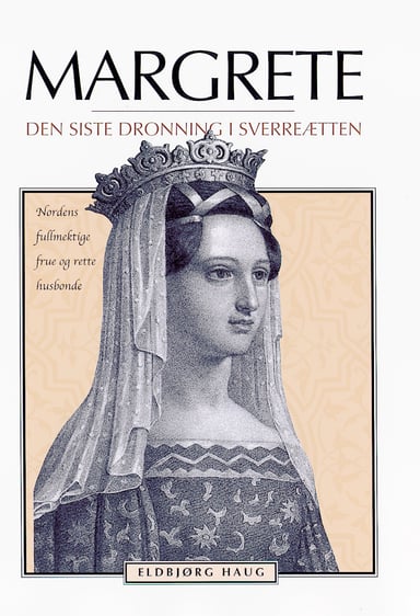Omslag av "Margrete - den siste dronning i Sverreætten"