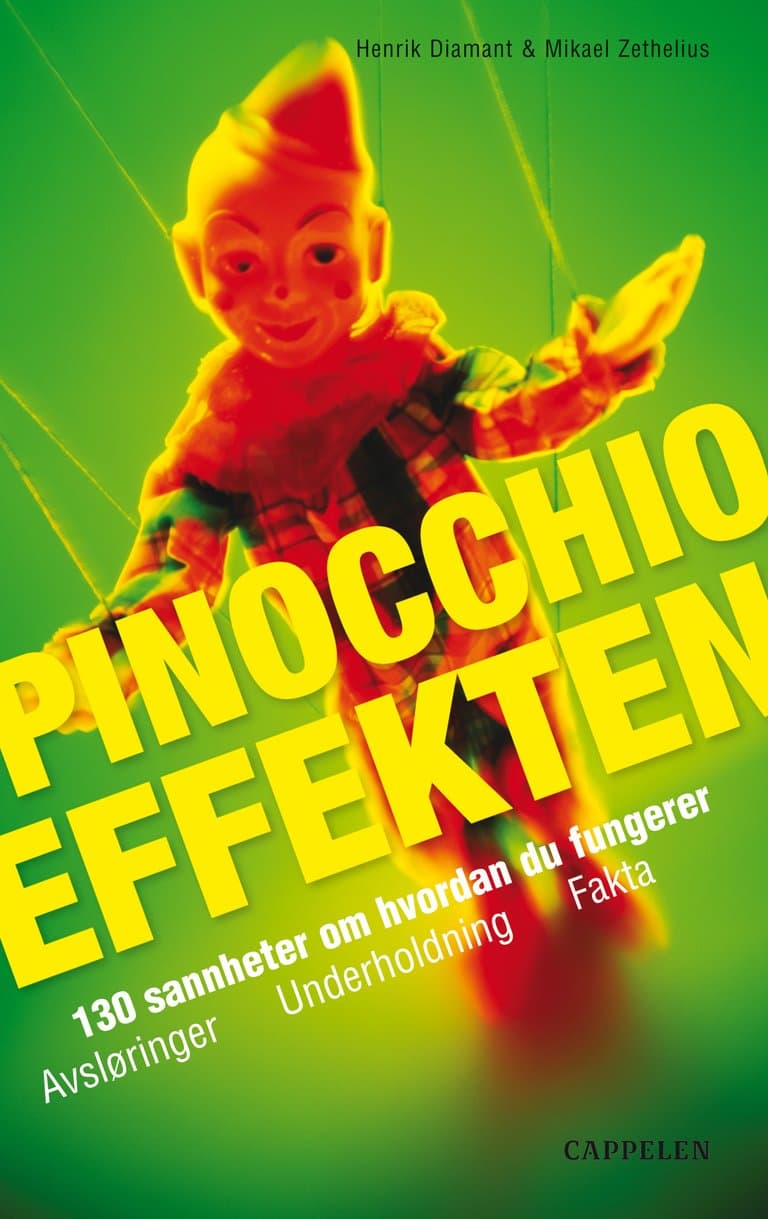 Omslag Pinocchioeffekten av Henrik Diamant og Mikael Zethelius (Heftet)