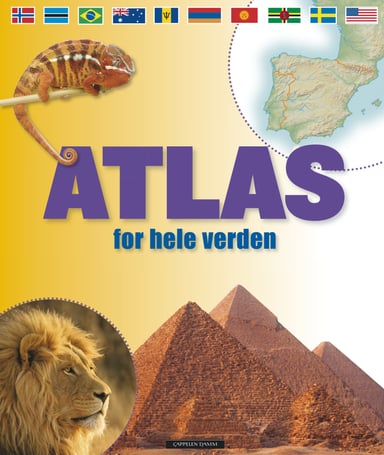 Omslag av "Atlas for hele verden"