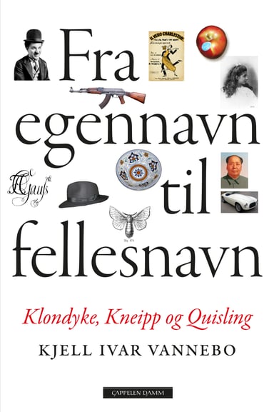 Omslag av "Fra egennavn til fellesnavn"