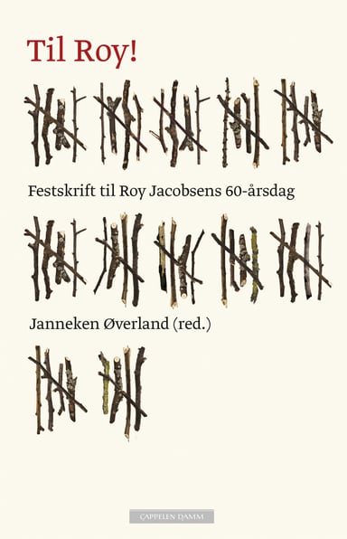 Omslag av "Til Roy!"