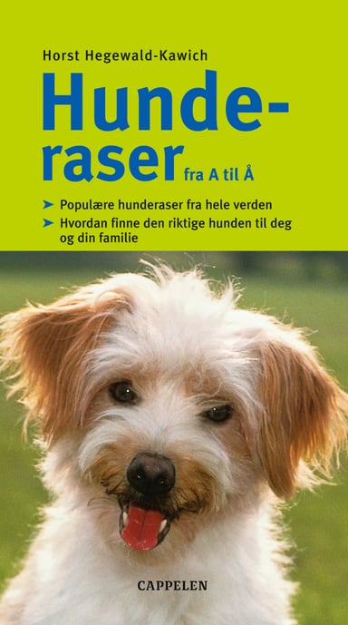 Omslag av "Hunderaser fra A til Å"