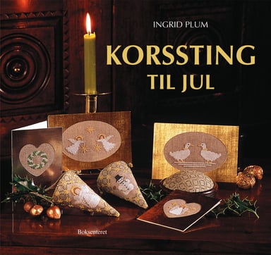 Omslag av "Korssting til jul"