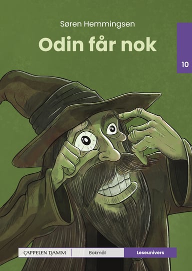 Omslag av "Leseunivers 10: Odin får nok"