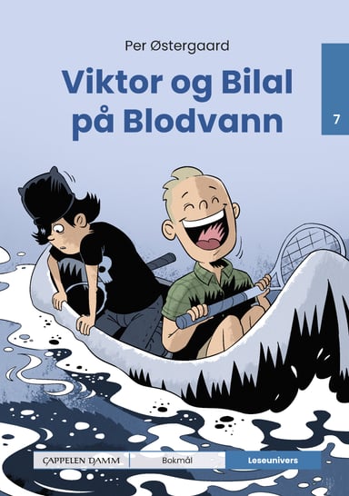 Omslag av "Leseunivers 7: Viktor og Bilal på Blodvann"