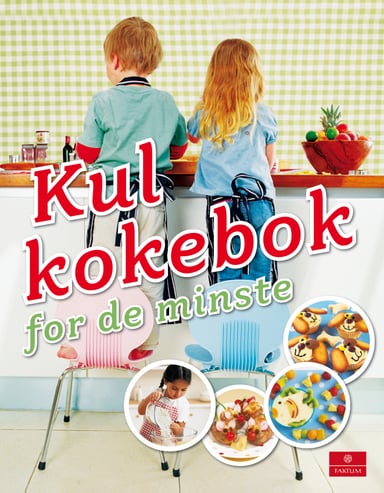 Omslag av "Kul kokebok for de minste"