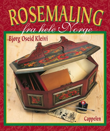 Omslag av "Rosemaling fra hele Norge"
