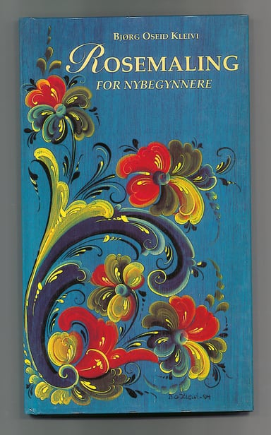 Omslag av "Rosemaling for nybegynnere"