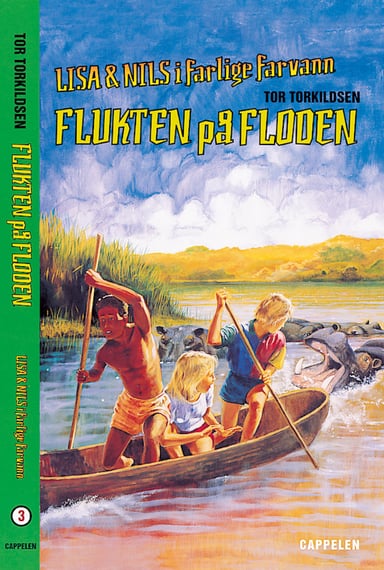 Omslag av "Flukten på floden"