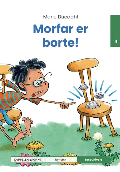 Omslag av "Leseunivers 4: Morfar er borte!"