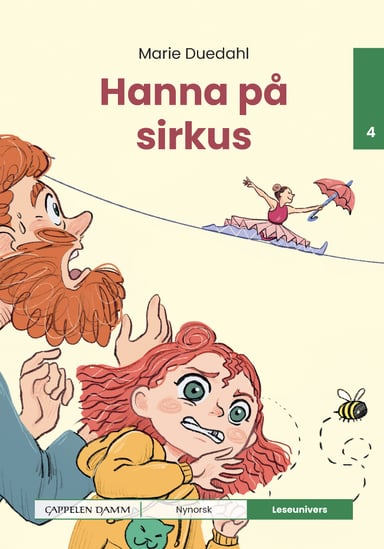 Omslag av "Leseunivers 4: Hanna på sirkus"