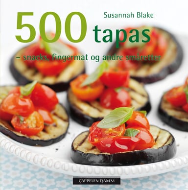 Omslag av "500 tapas"