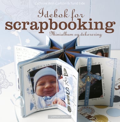 Omslag av "Idebok for scrapbooking"