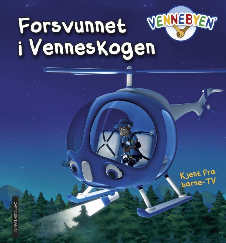 Omslag Vennebyen - Forsvunnet i Venneskogen av Carl Christian Hamre/ Creacon Entertainment AS (Innbundet)