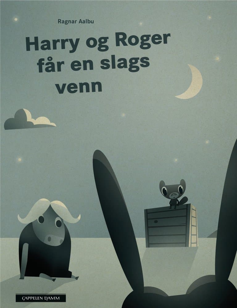 Omslag Harry og Roger får en slags venn av Ragnar Aalbu (Innbundet)