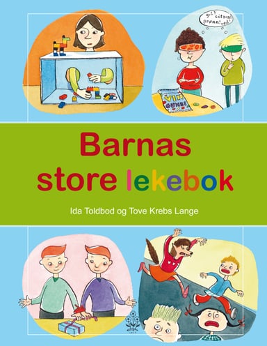 Omslag av "Barnas store lekebok"
