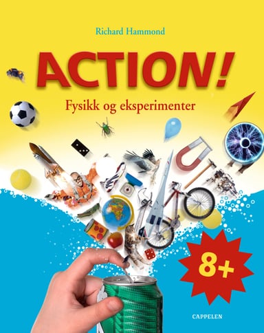 Omslag av "Action! Fysikk og eksperimenter"