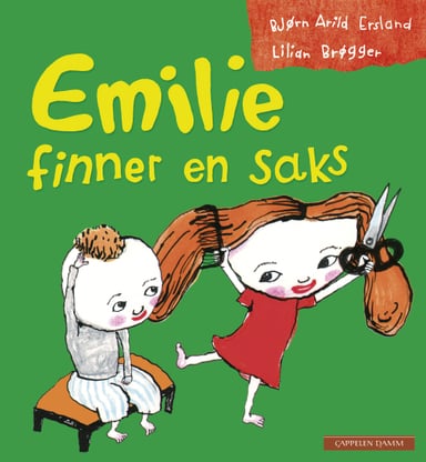 Omslag av "Emilie finner en saks"