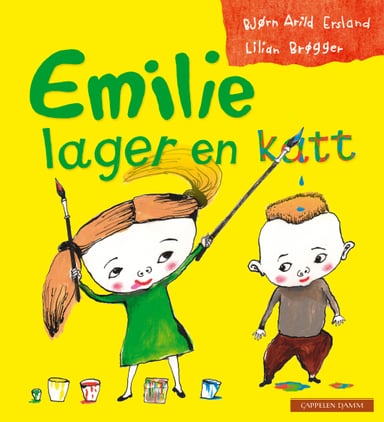 Omslag av "Emilie lager en katt"