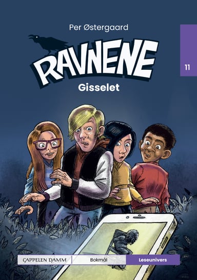 Omslag av "Leseunivers 11: Ravnene - Gisselet"