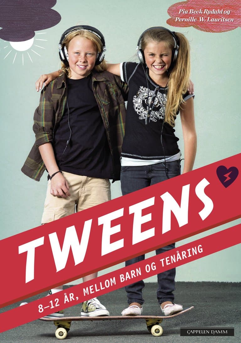 Omslag Tweens av Pia Beck Rydahl og Pernille W. Lauritsen (Innbundet)