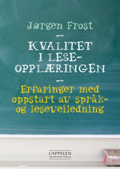Omslag av "Kvalitet i leseopplæringen"
