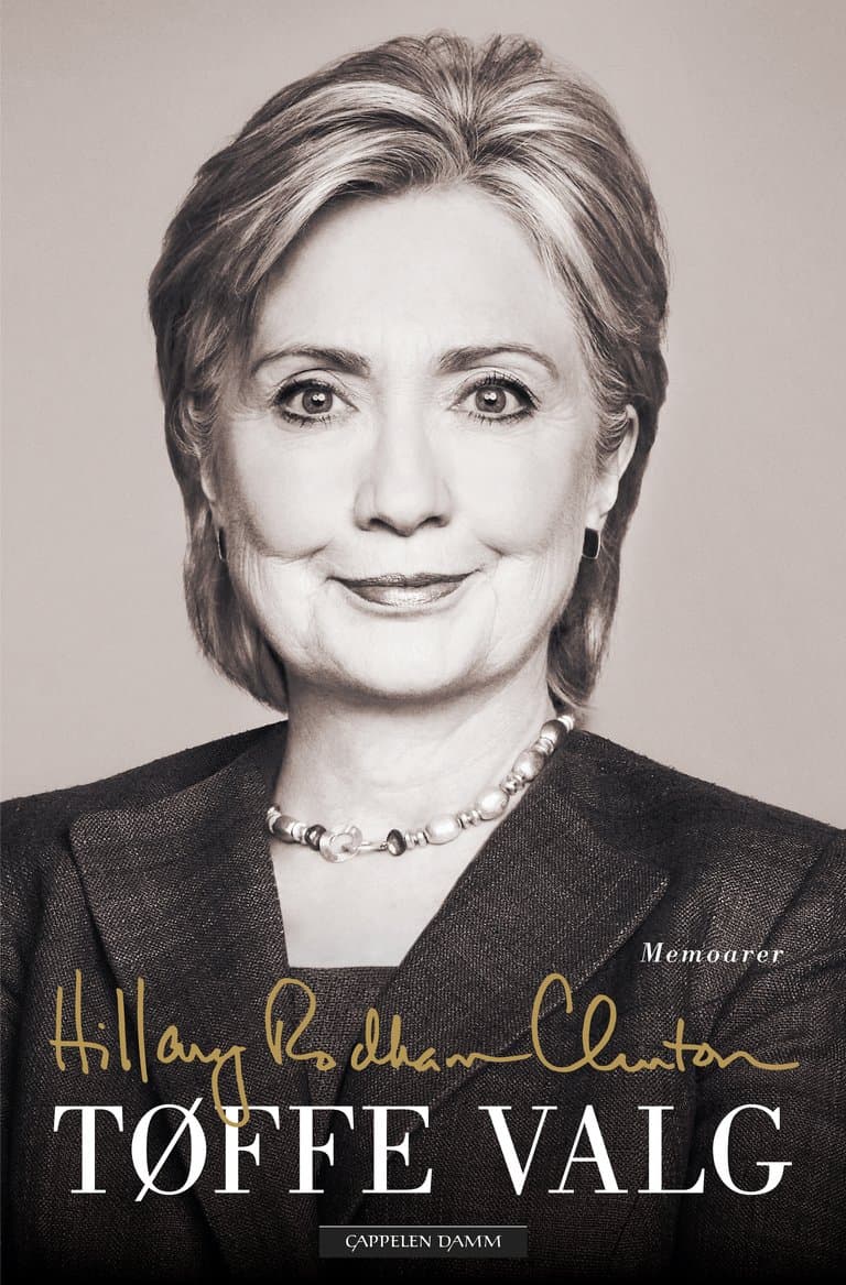 Omslag Tøffe valg av Hillary Rodham Clinton (Innbundet)