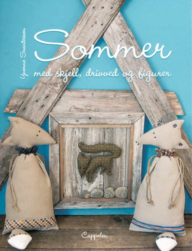 Omslag av "Sommer med skjell, drivved og figurer"