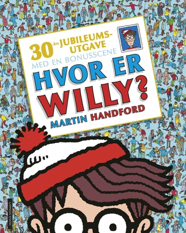 Omslag av "Hvor er Willy? 30-års jubileumsutgave"