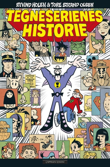 Omslag av "Tegneserienes historie"