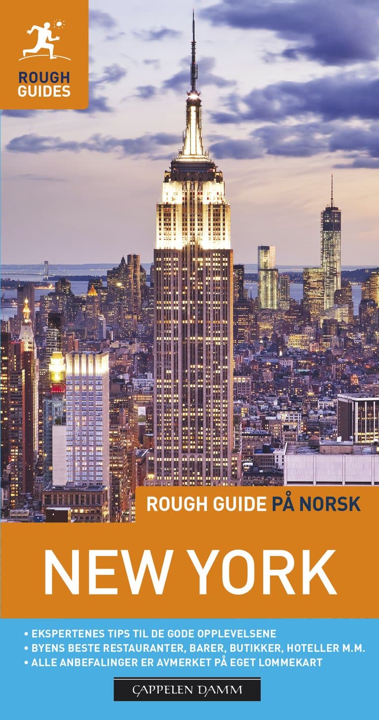 Omslag New York – Rough Guide på norsk av Martin Dunford, Stephen Keeling og Andrew Rosenberg (Heftet)