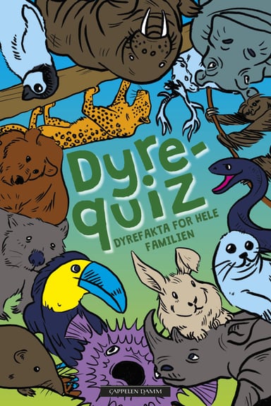 Omslag av "Dyrequiz"