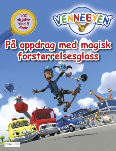 Omslag av "Vennebyen - På oppdrag med magisk forstørrelsesglass"