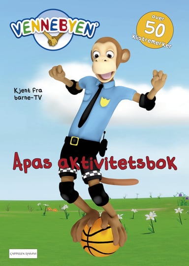 Omslag av "Vennebyen - Apas aktivitetsbok"