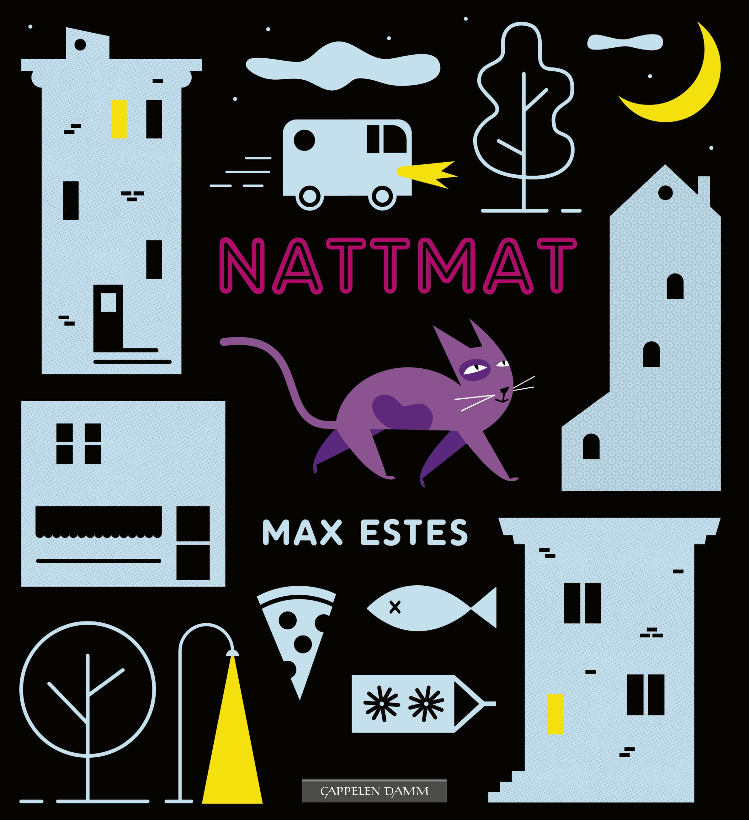 Omslag Nattmat av Max Estes (Innbundet)