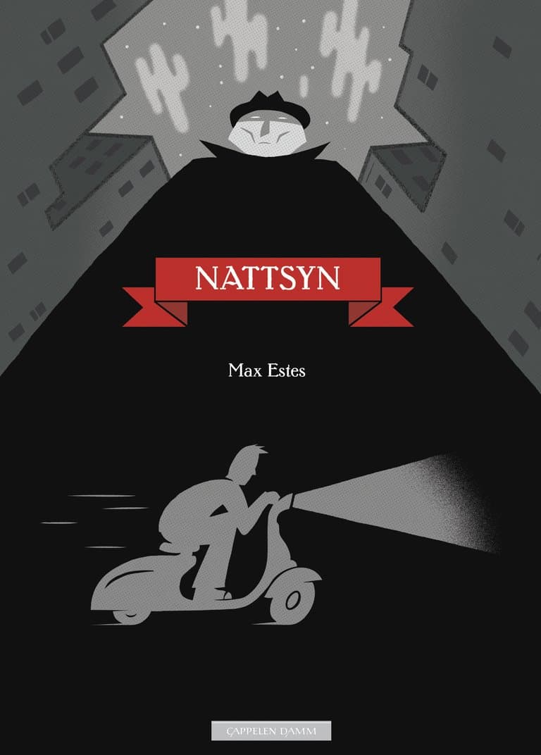 Omslag Nattsyn av Max Estes (Innbundet)