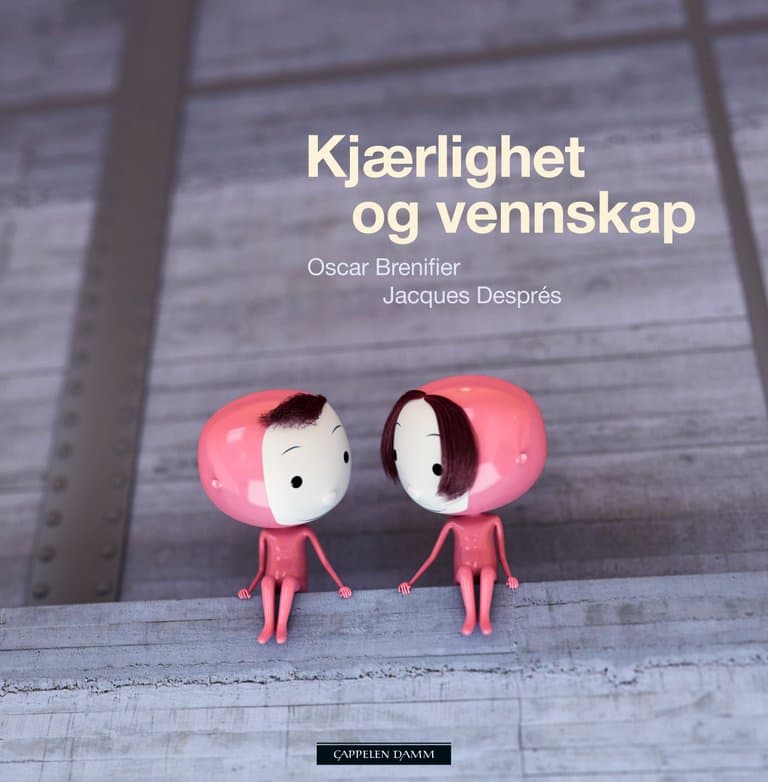 Omslag Kjærlighet og vennskap av Oscar Brenifier (Innbundet)