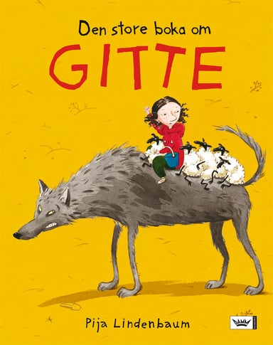Omslag av "Den store boka om Gitte"