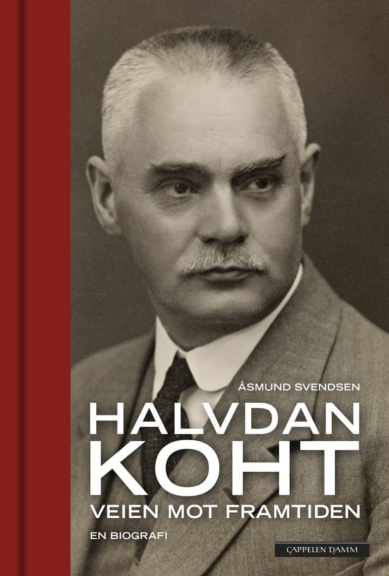 Omslag Halvdan Koht av Åsmund Svendsen (Ebok)