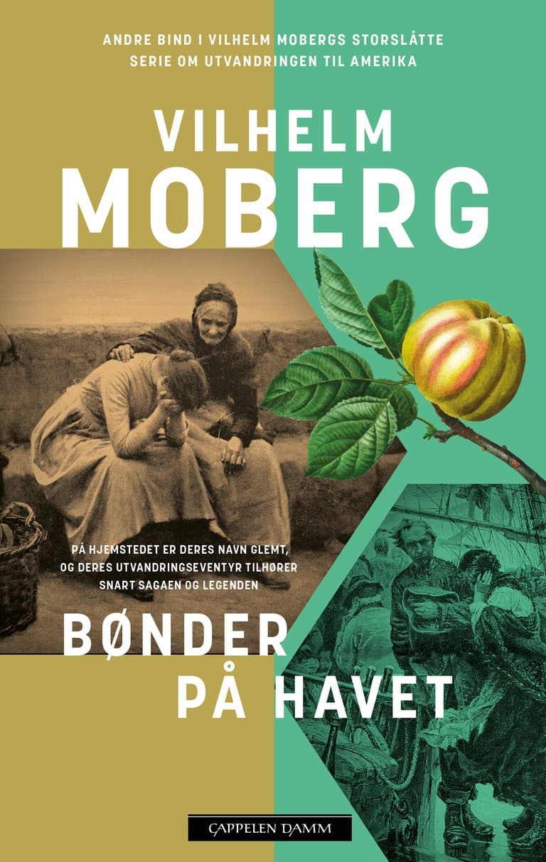 Omslag Bønder på havet av Vilhelm Moberg (Heftet)