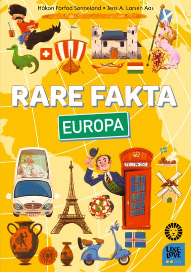 Leseløve nivå 2 - Rare fakta. Europa
